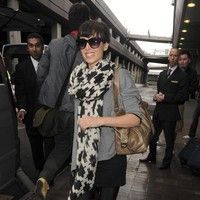 Dannii Minogue arriving at Heathrow Airport Photos | Picture 75466